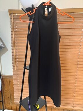 Pins & Needles Black Sleeveless Mock Neck Mini Dress